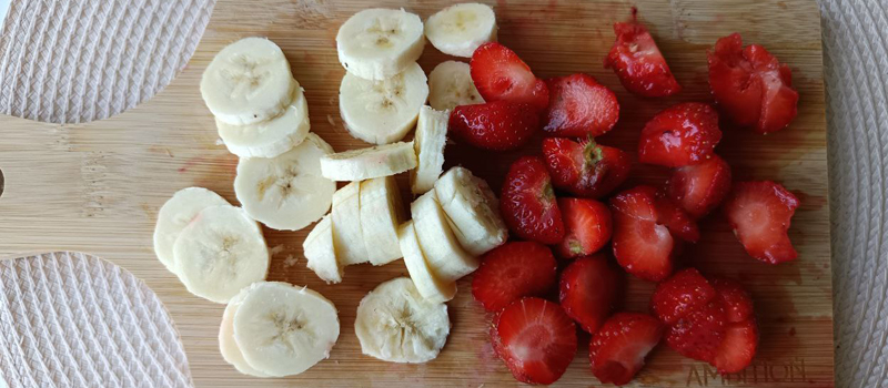 découpage toppings smoothie bowl