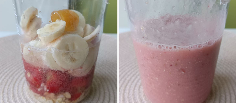 mixage smoothie