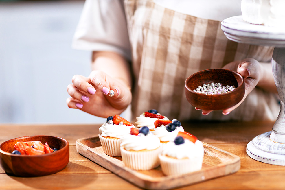 Comment présenter une pâtisserie