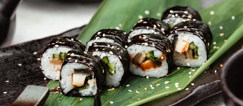 Sushis alimentation saine